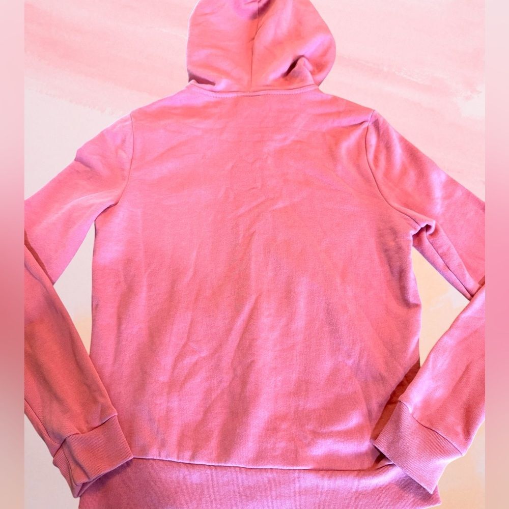 Victoria’s Secret PINK Everyday Lounge Full-Zip Hoodie - Dusty Coral Size Small - Picture 7 of 9